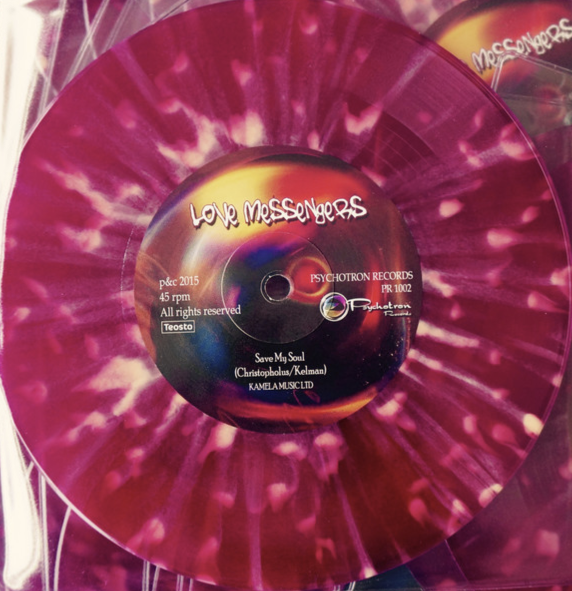 Love Messengers - Love Messengers EP sleeve